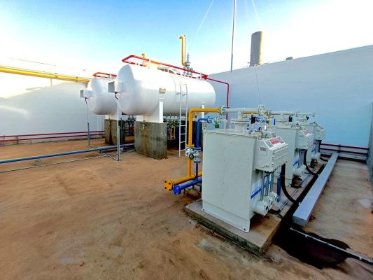 Hệ thống bồn chứa gas công nghiệp