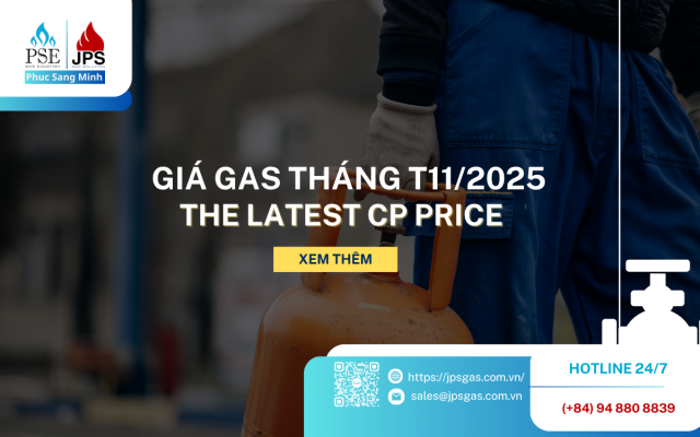 Giá Gas Tháng 11/2025